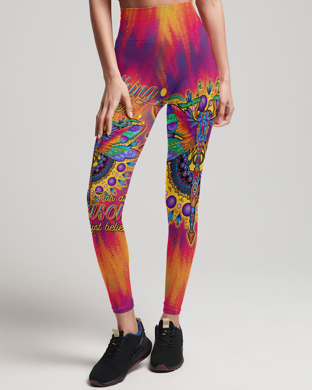 JUST BELIEVE DRAGONFLY ALL OVER PRINT - TLTR1606233