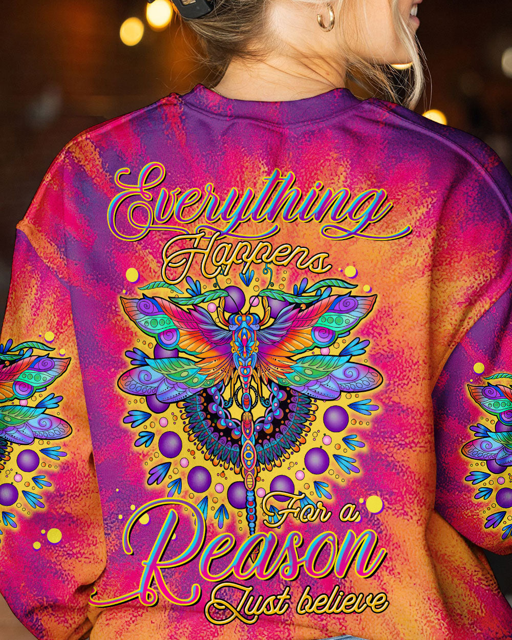 JUST BELIEVE DRAGONFLY ALL OVER PRINT - TLTR1606233