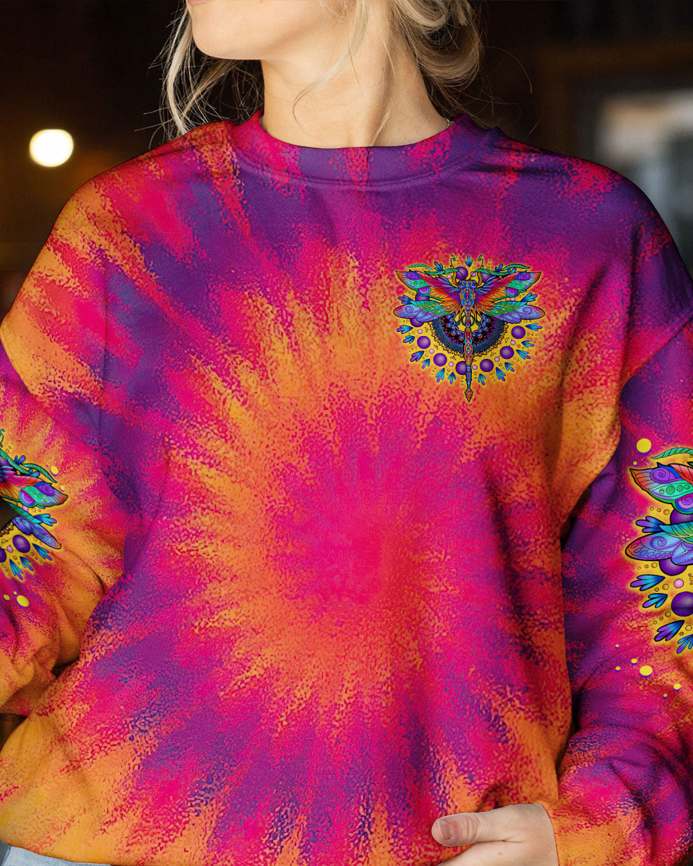 JUST BELIEVE DRAGONFLY ALL OVER PRINT - TLTR1606233