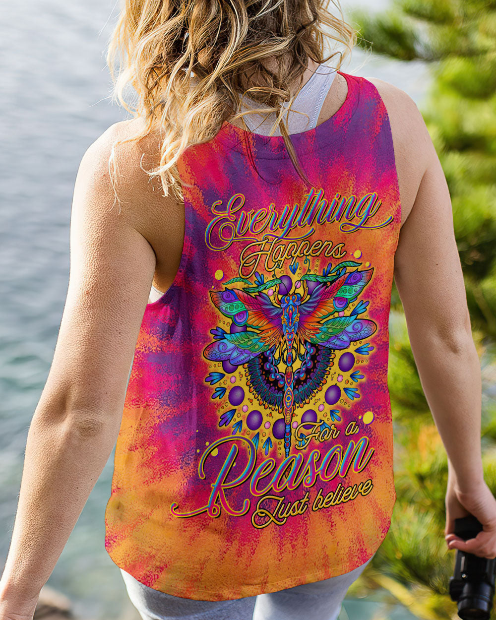 JUST BELIEVE DRAGONFLY ALL OVER PRINT - TLTR1606233