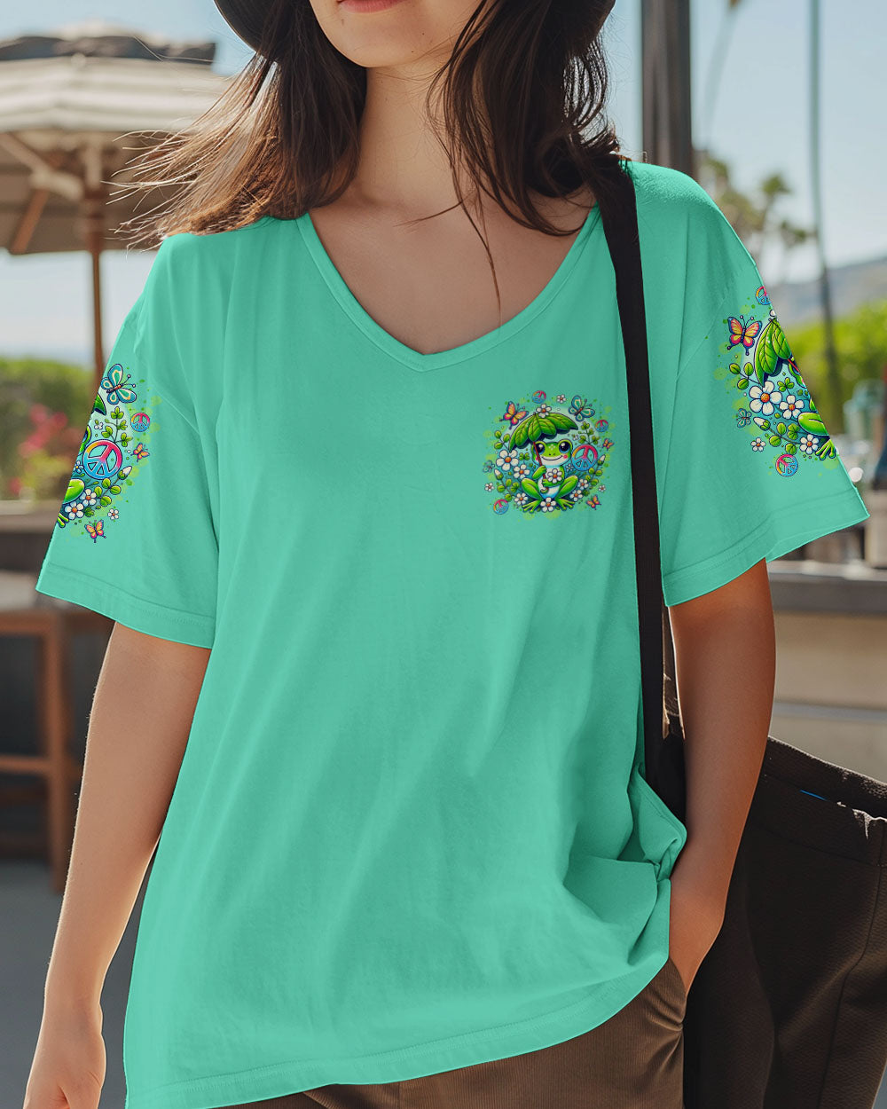 DON'T STOP BELIEVING FROG ALL OVER PRINT - TLTR1611243