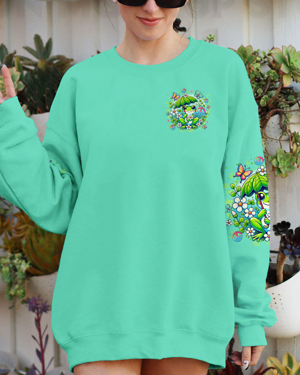 DON'T STOP BELIEVING FROG ALL OVER PRINT - TLTR1611243