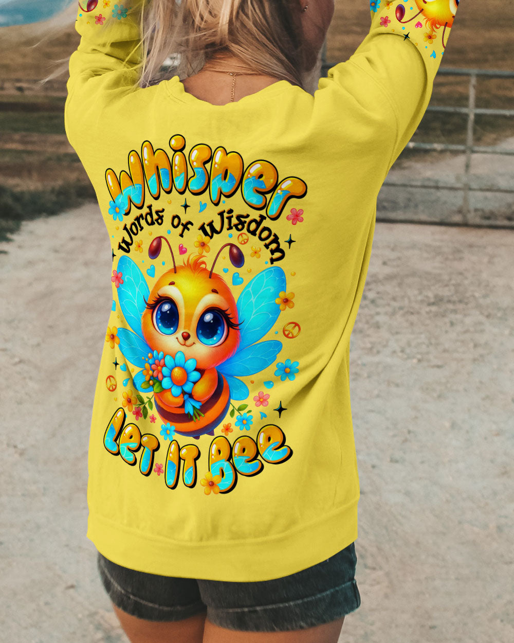WHISPER WORDS OF WISDOM LET IT BEE ALL OVER PRINT - TLTR1707251