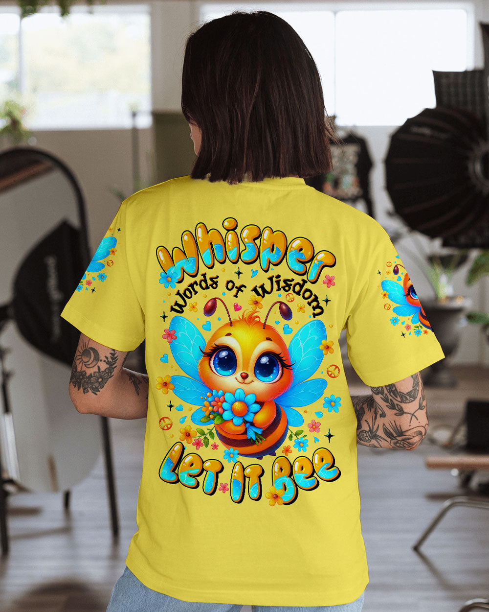 WHISPER WORDS OF WISDOM LET IT BEE ALL OVER PRINT - TLTR1707251