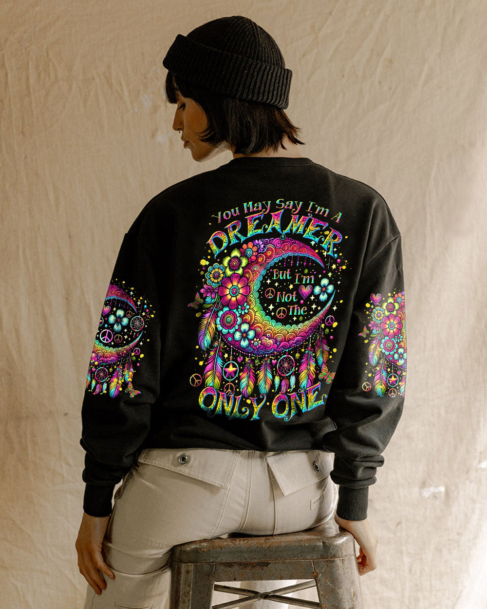 YOU MAY SAY I'M A DREAMER MOON ALL OVER PRINT - TLTR1709245