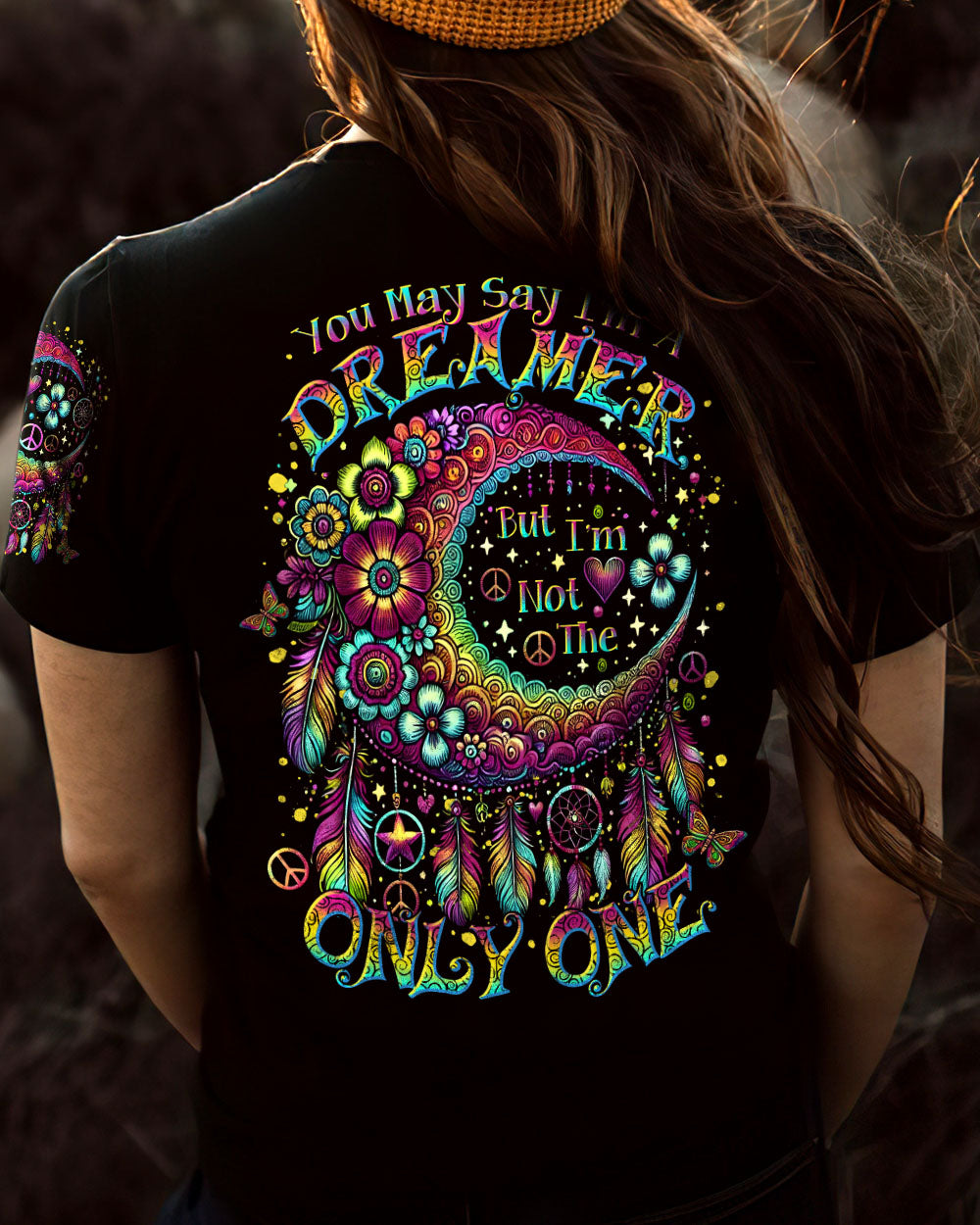 YOU MAY SAY I'M A DREAMER MOON ALL OVER PRINT - TLTR1709245