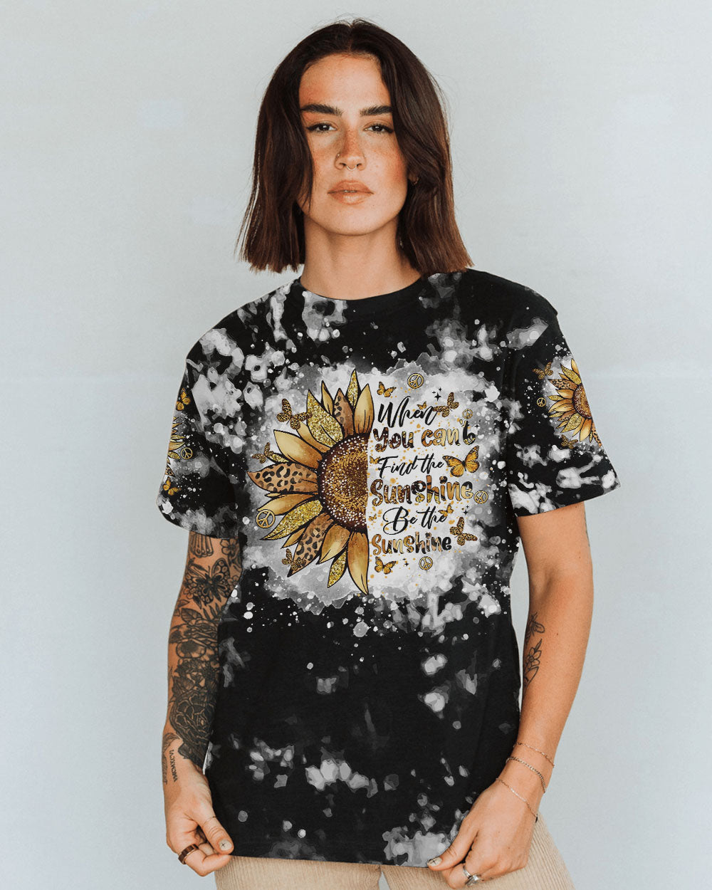 BE THE SUNSHINE SUNFLOWER ALL OVER PRINT  - TLTR1811243