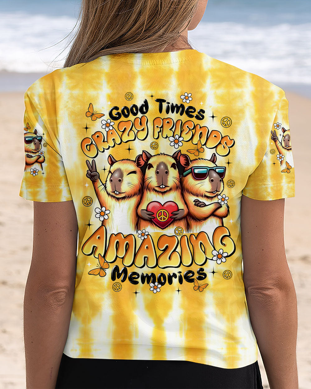 GOOD TIMES CRAZY FRIEND CAPYBARA ALL OVER PRINT  - TLTR1908251