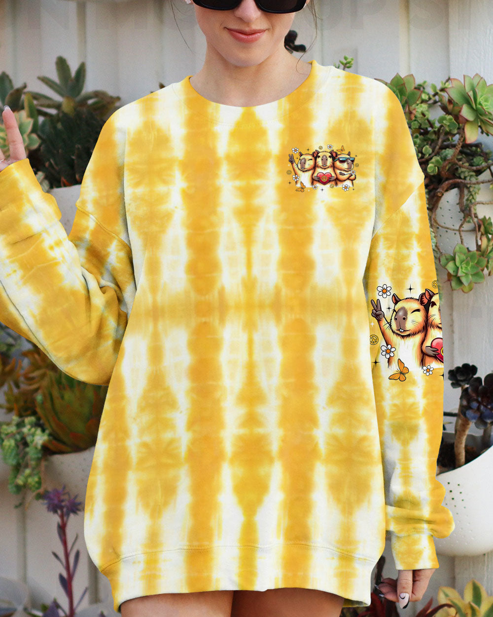 GOOD TIMES CRAZY FRIEND CAPYBARA ALL OVER PRINT  - TLTR1908251