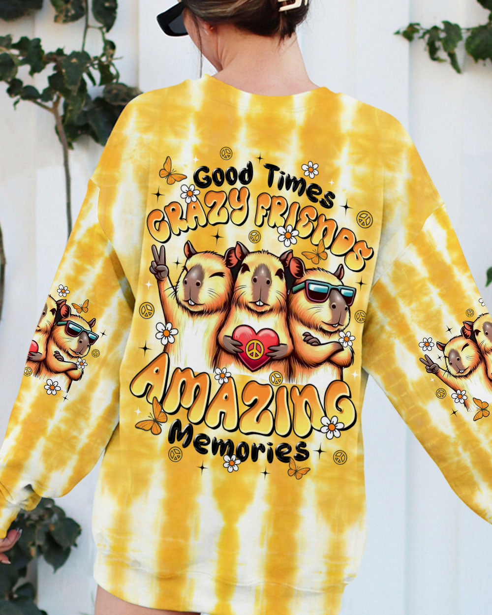 GOOD TIMES CRAZY FRIEND CAPYBARA ALL OVER PRINT  - TLTR1908251
