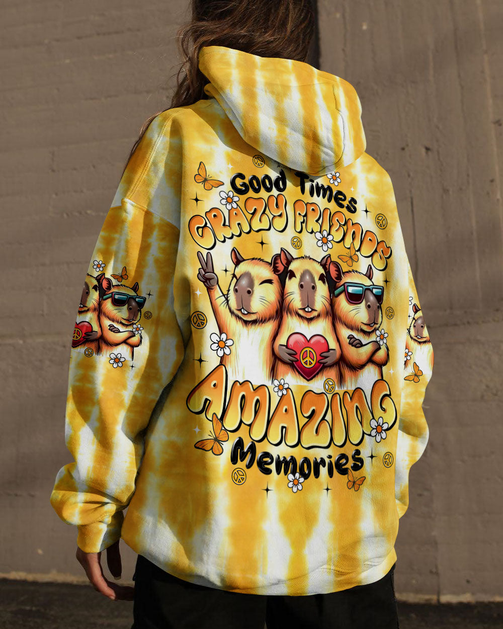 GOOD TIMES CRAZY FRIEND CAPYBARA ALL OVER PRINT  - TLTR1908251