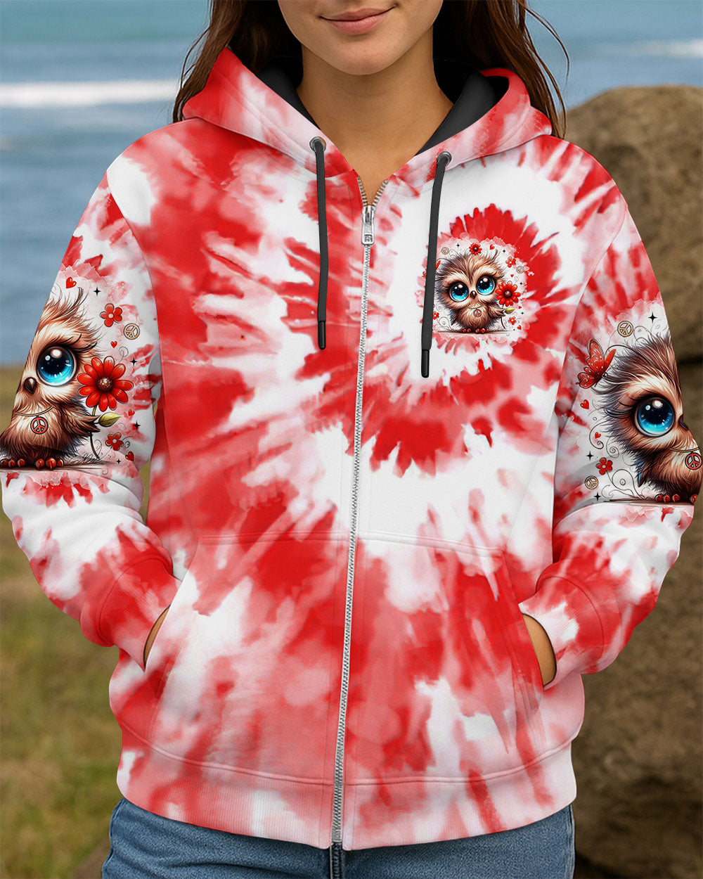BE KIND OWL ALL OVER PRINT - TLTR1908253