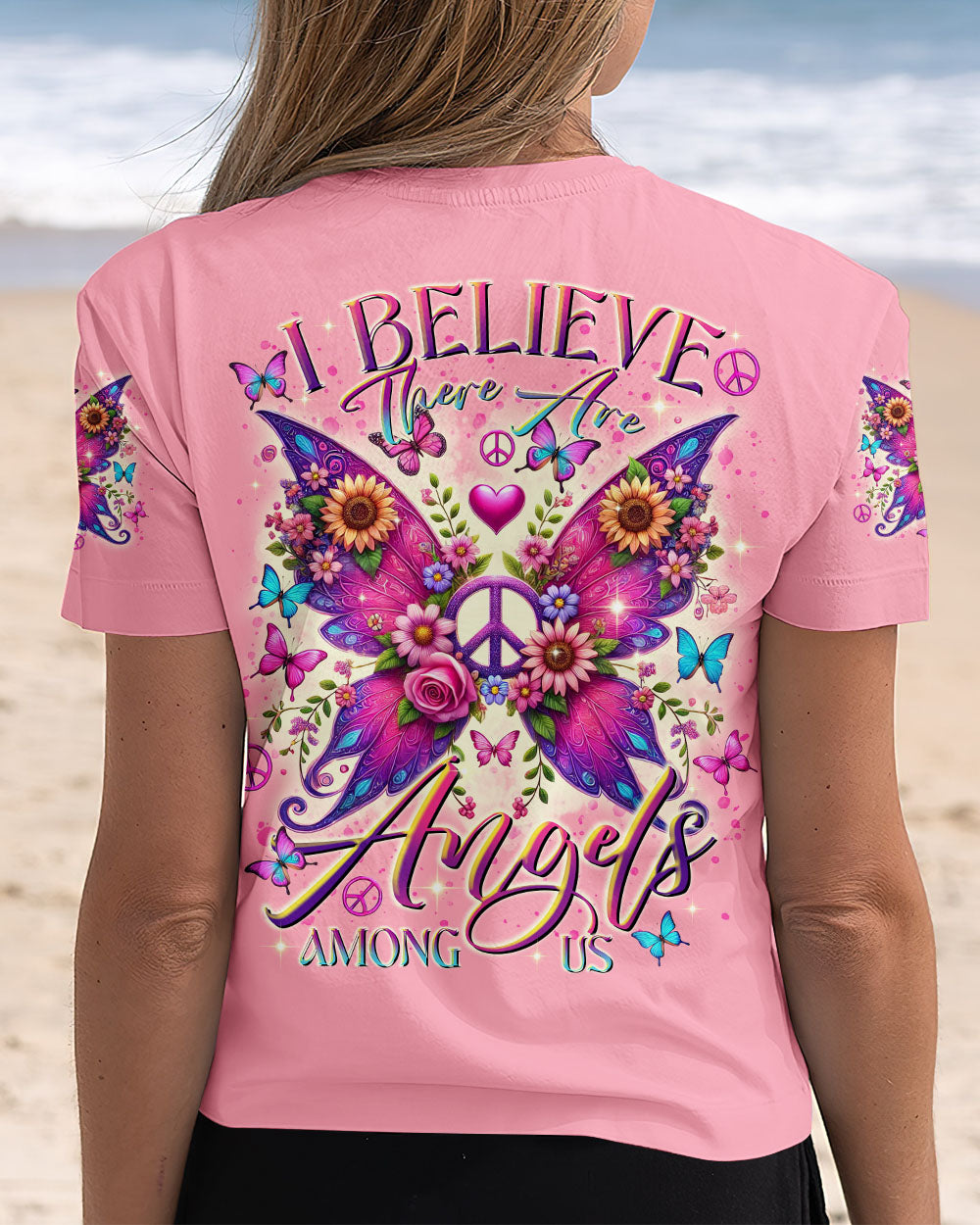 I BELIEVE THERE ARE ANGELS AMONG US WINGS ALL OVER PRINT - TLTR1909241