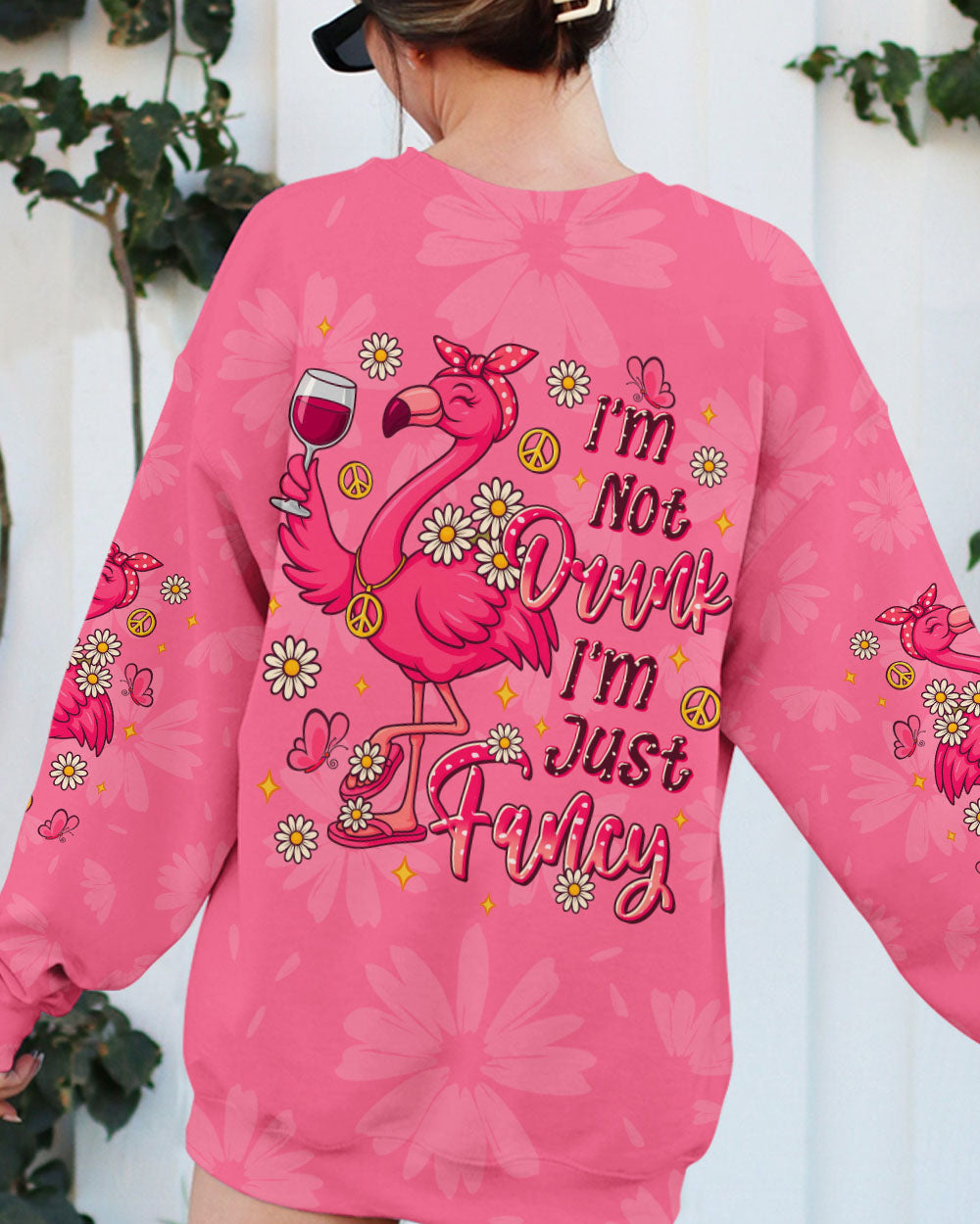 I'M JUST FANCY FLAMINGO ALL OVER PRINT  - TLTR1909253