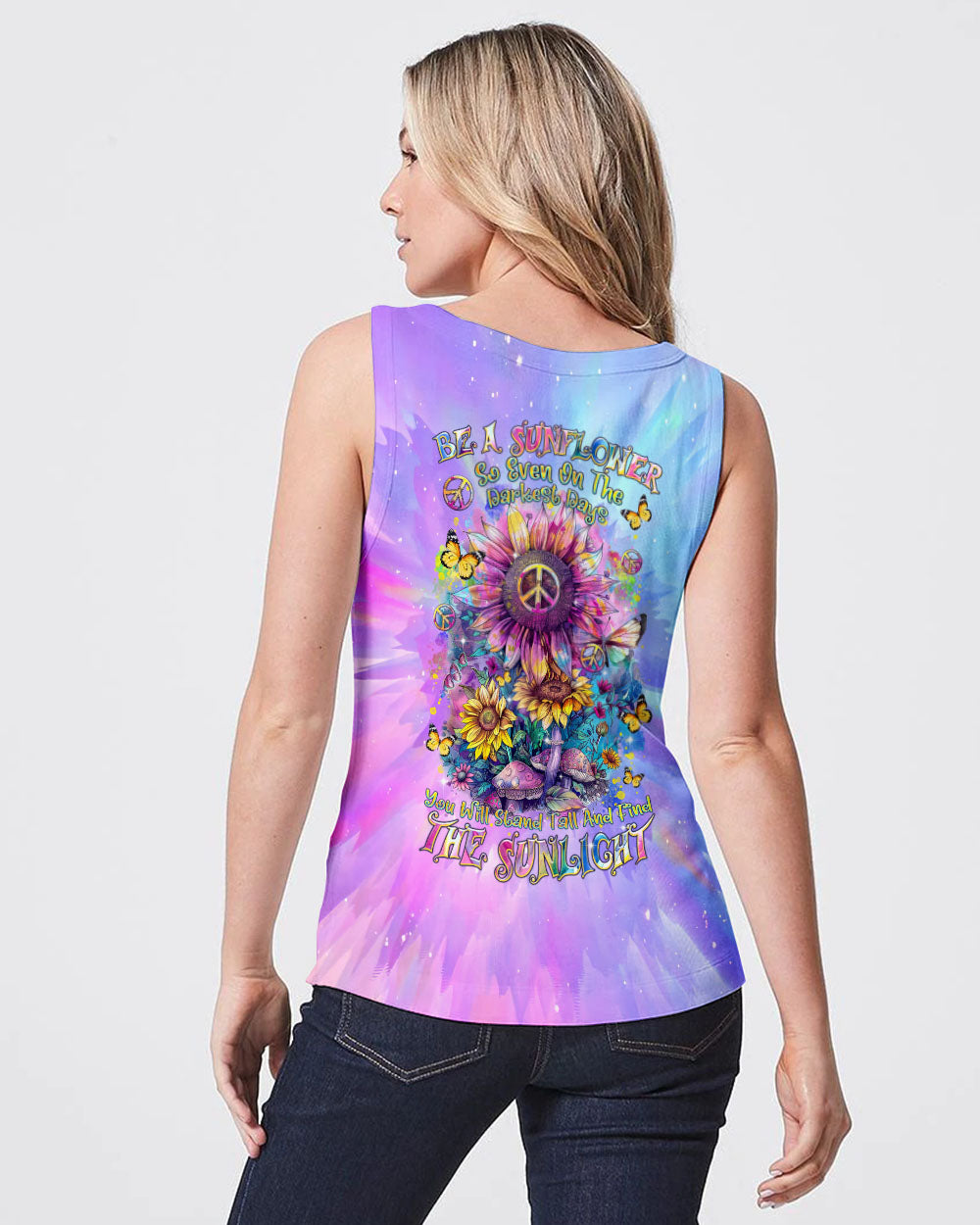 BE A SUNFLOWER ALL OVER PRINT - TLTR2003245