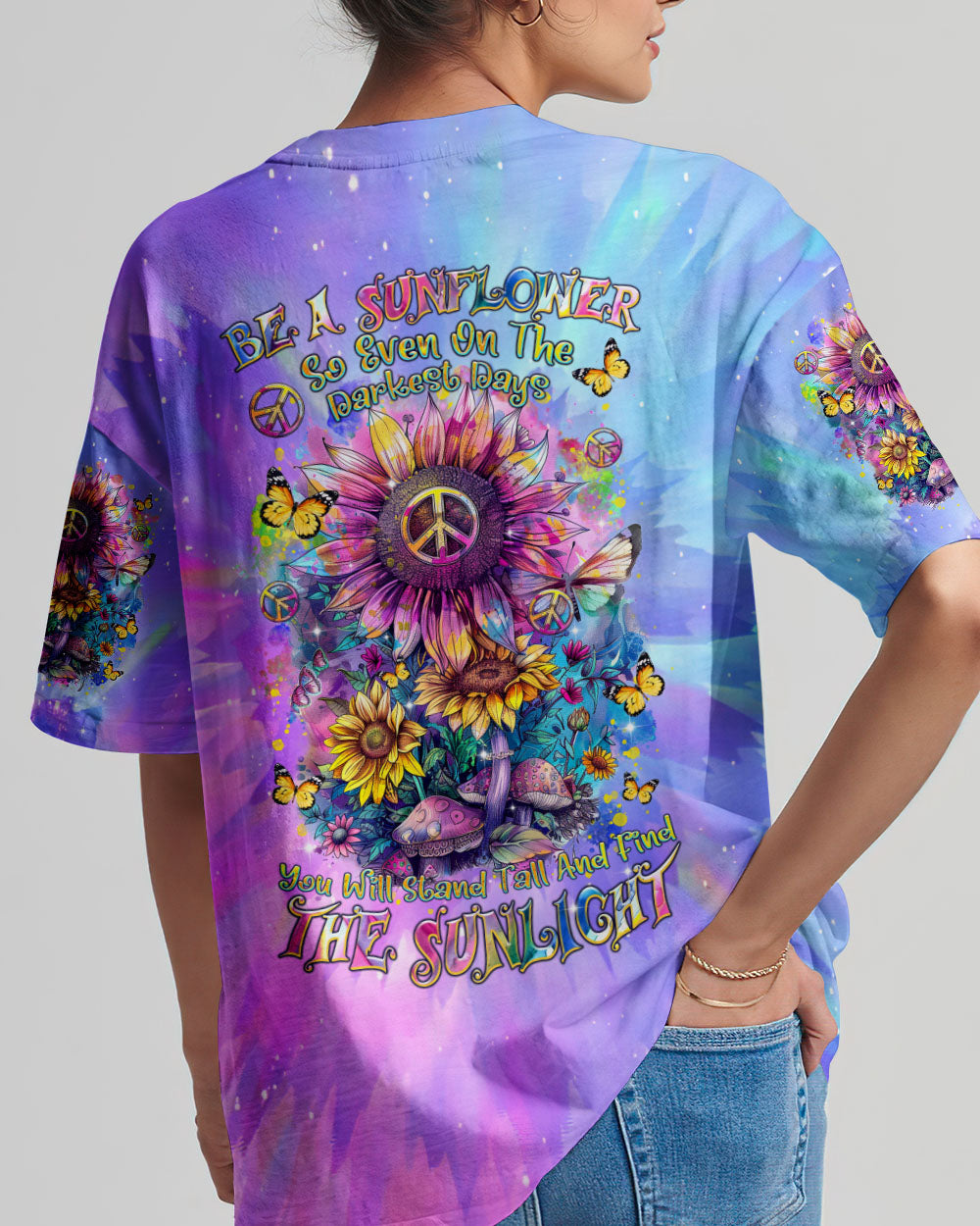 BE A SUNFLOWER ALL OVER PRINT - TLTR2003245