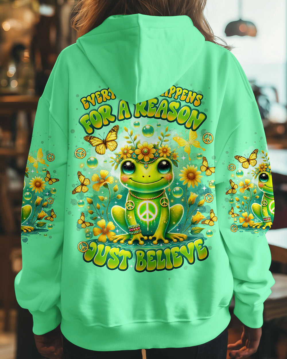JUST BELIEVE FROG ALL OVER PRINT - TLTR2101251