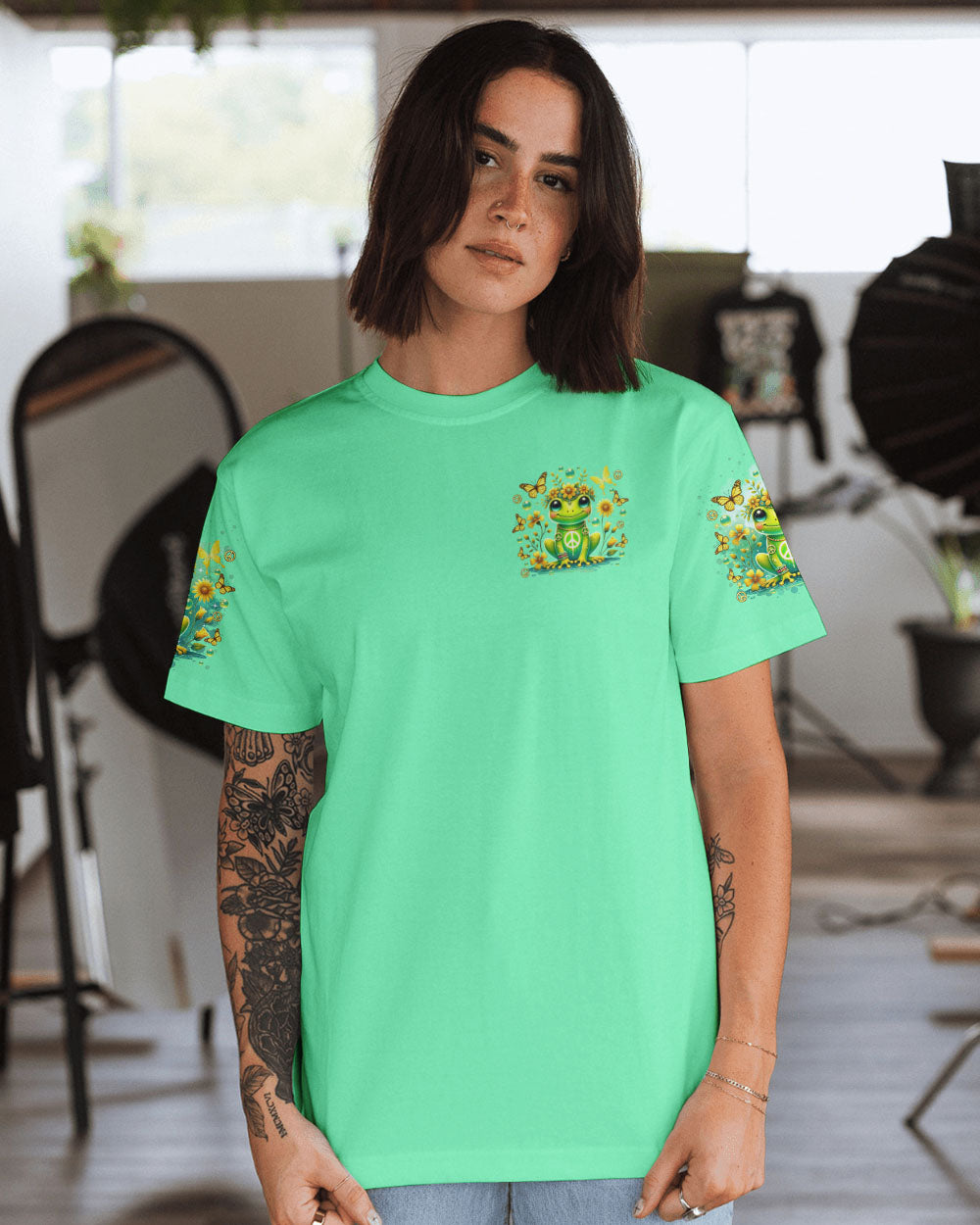 JUST BELIEVE FROG ALL OVER PRINT - TLTR2101251