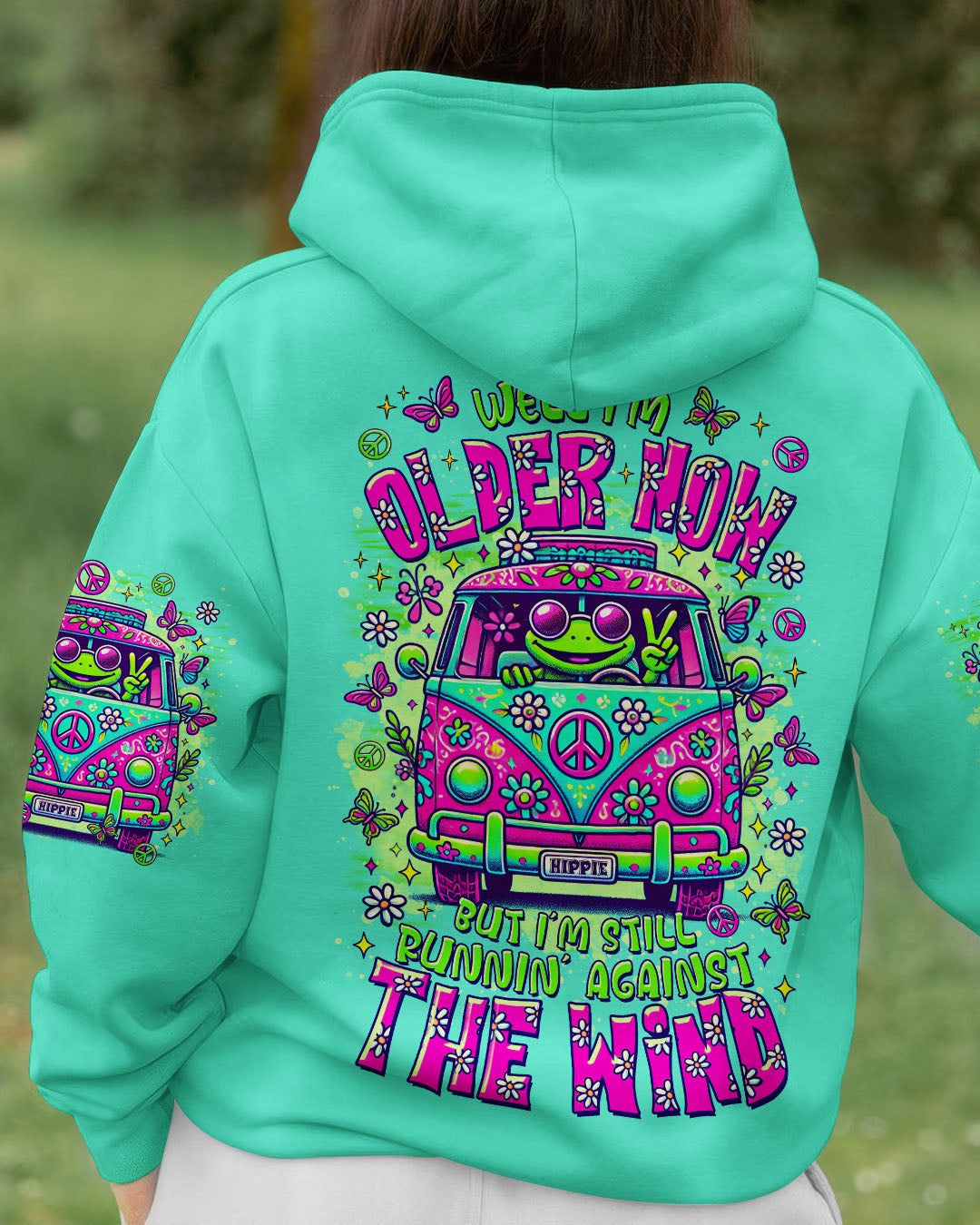 RUNNING AGAINST THE WIND BUS FROG ALL OVER PRINT - TLTR2107251