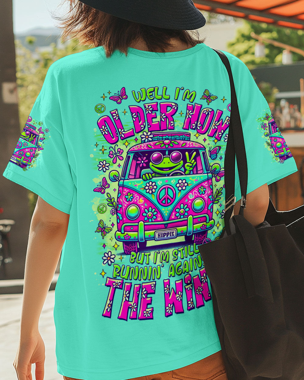 RUNNING AGAINST THE WIND BUS FROG ALL OVER PRINT - TLTR2107251