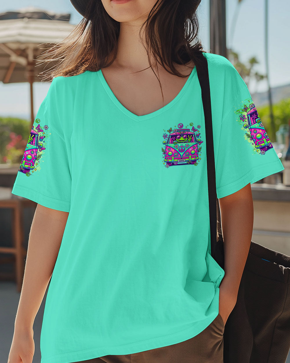 RUNNING AGAINST THE WIND BUS FROG ALL OVER PRINT - TLTR2107251