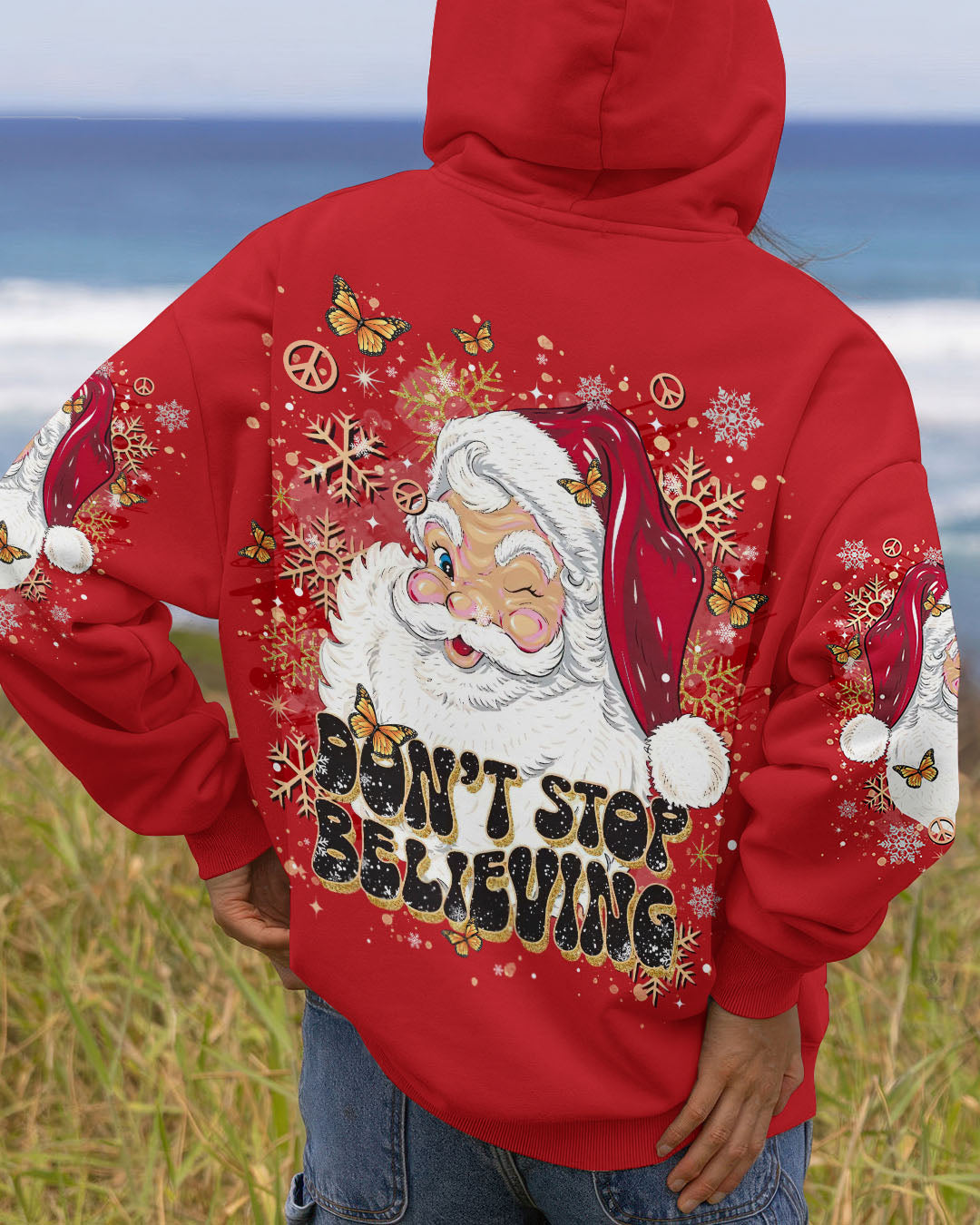 DON'T STOP BELIEVING CHRISTMAS ALL OVER PRINT - TLTR2110244