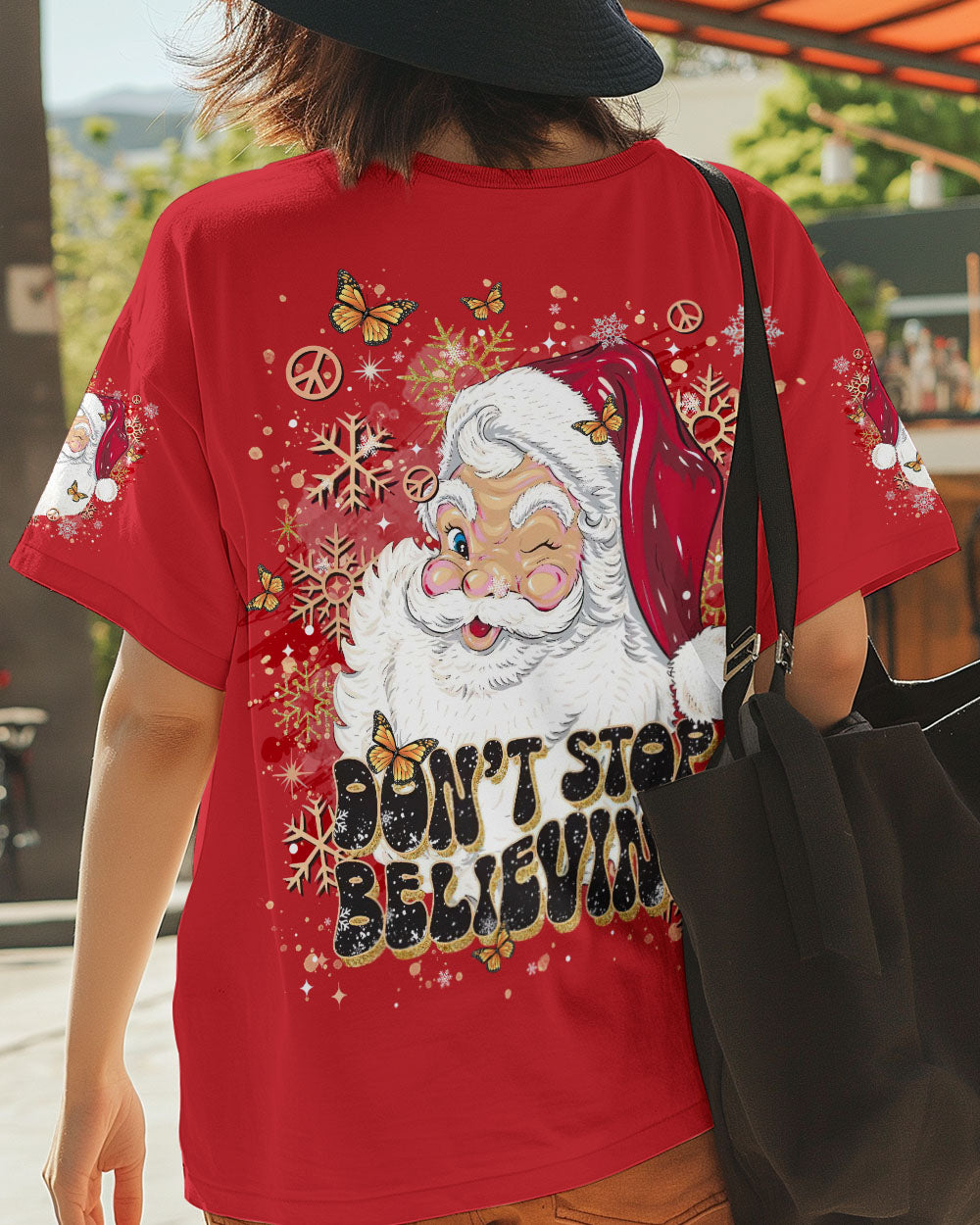 DON'T STOP BELIEVING CHRISTMAS ALL OVER PRINT - TLTR2110244
