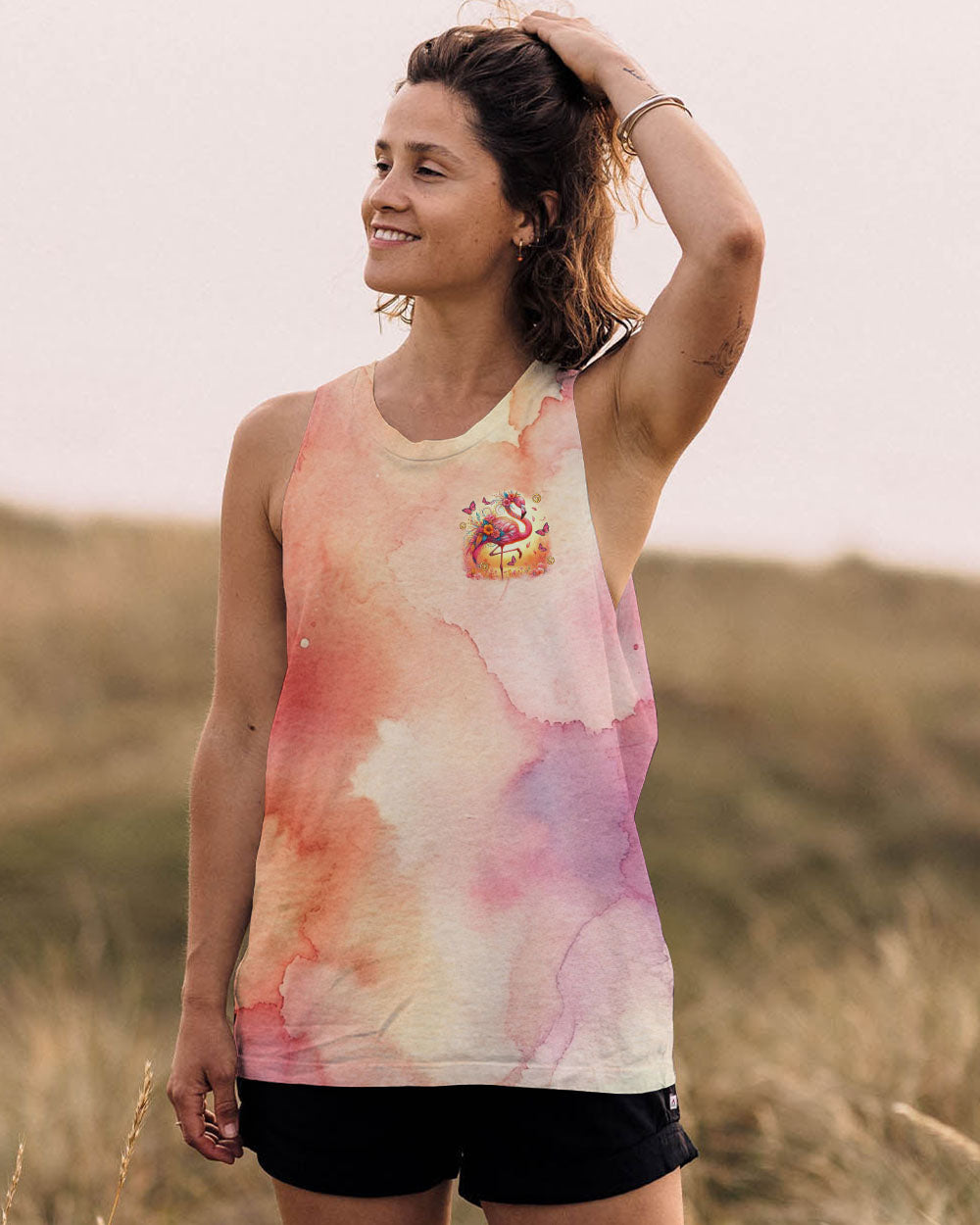 MAKE TODAY FLAMAZING FLAMINGO ALL OVER PRINT - TLTR2201253