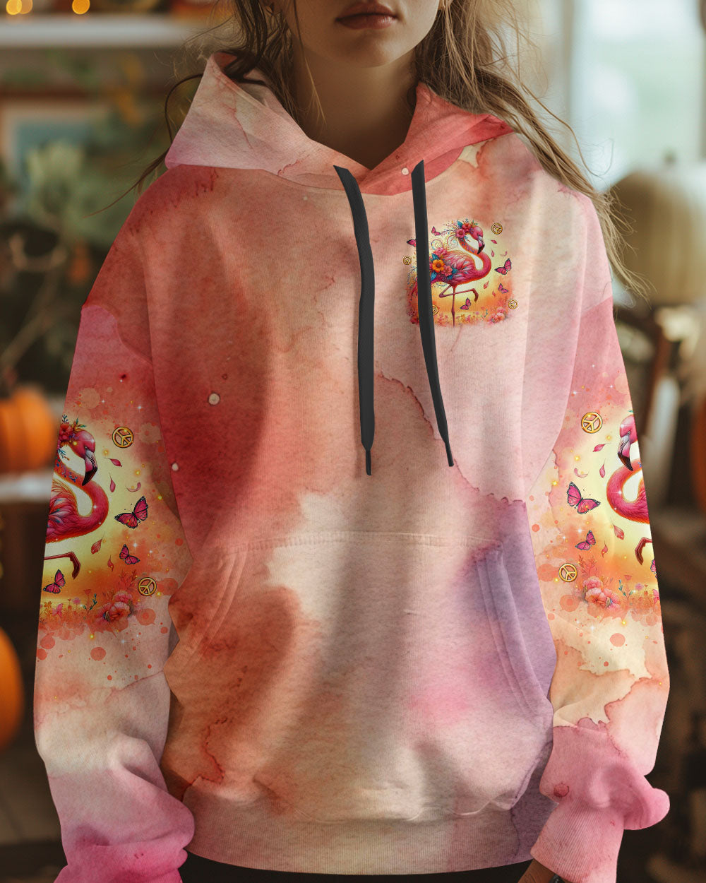 MAKE TODAY FLAMAZING FLAMINGO ALL OVER PRINT - TLTR2201253