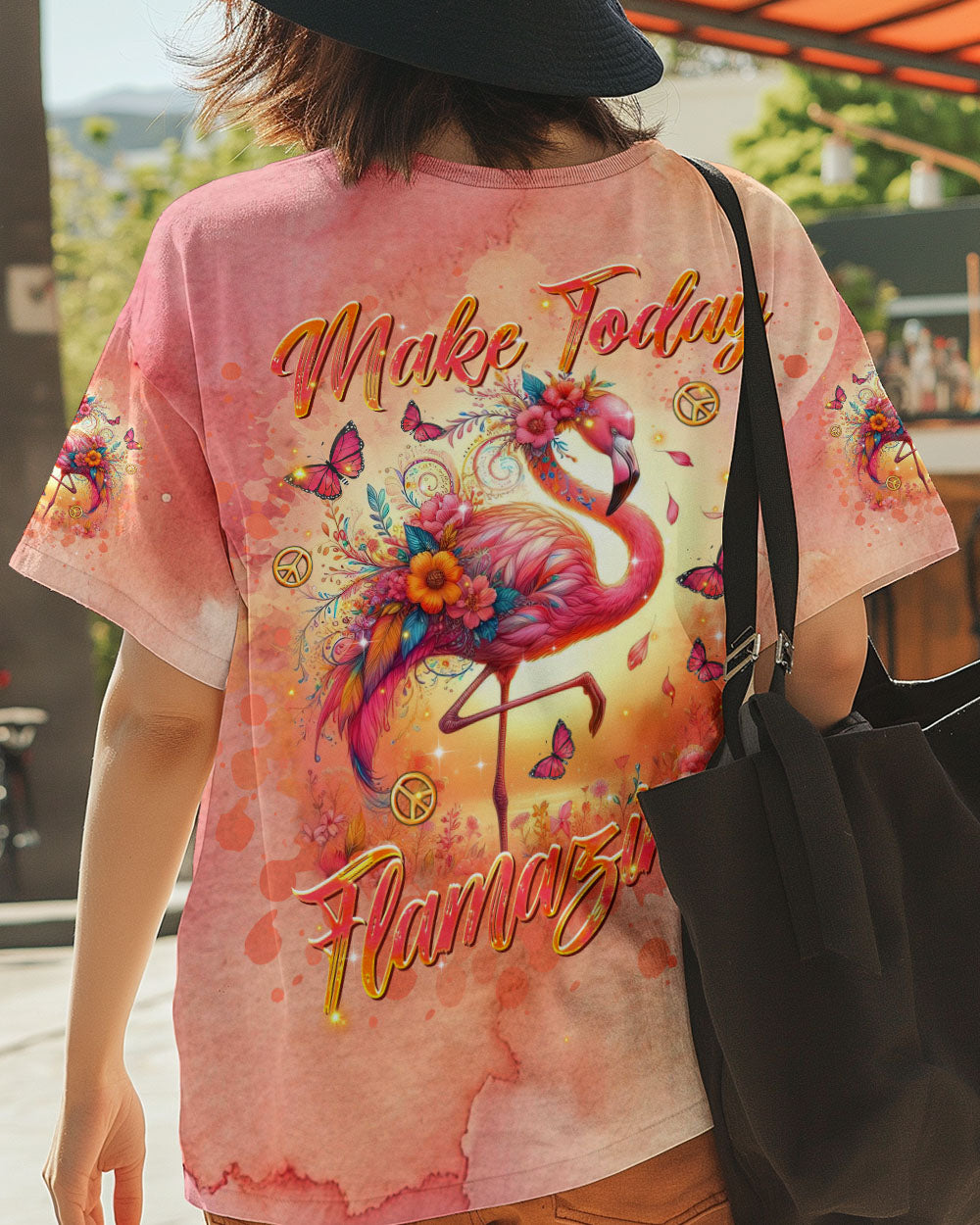 MAKE TODAY FLAMAZING FLAMINGO ALL OVER PRINT - TLTR2201253