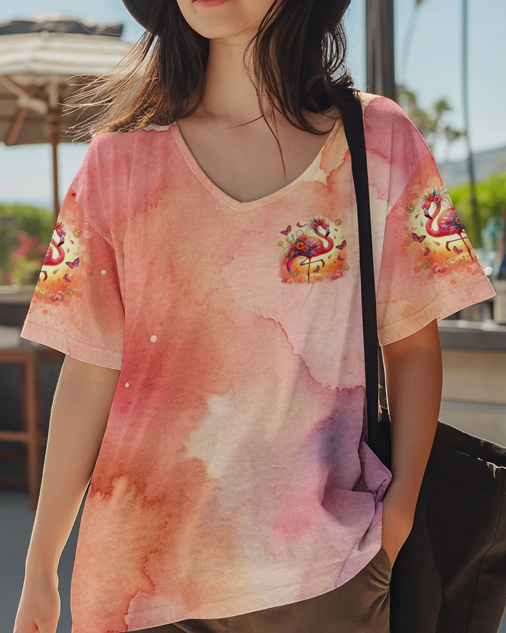 MAKE TODAY FLAMAZING FLAMINGO ALL OVER PRINT - TLTR2201253