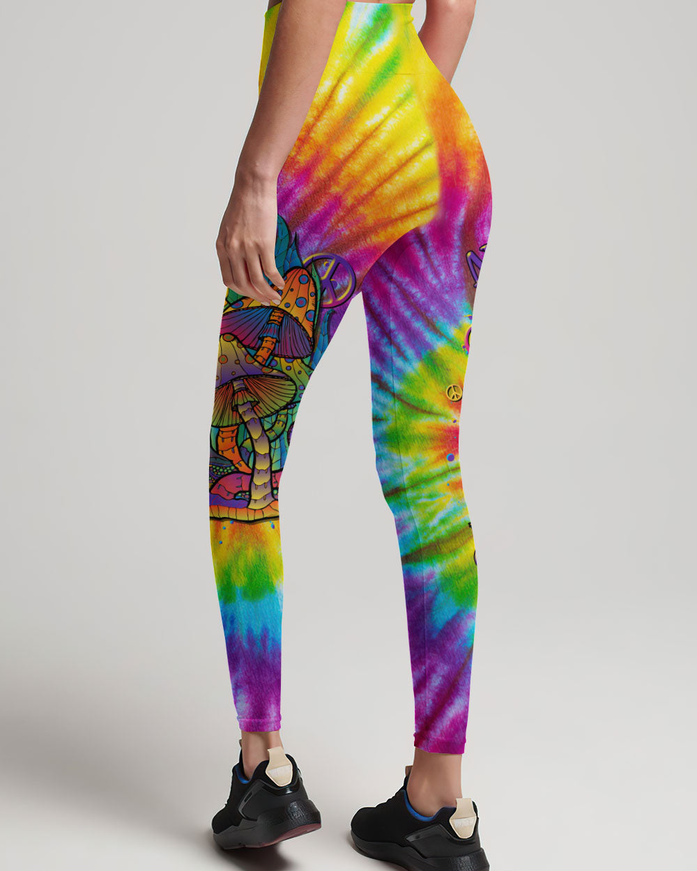NEVER STOP GROWING MUSHROOM TIE DYE ALL OVER PRINT - TLTR2206231