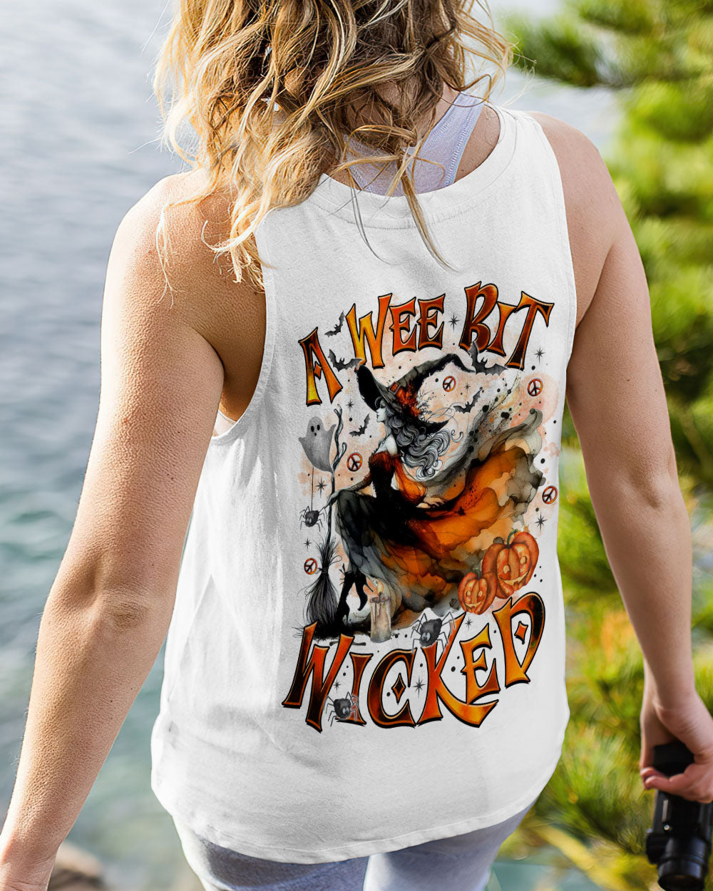 A WEE BIT WICKED HALLOWEEN ALL OVER PRINT - TLTR2207252