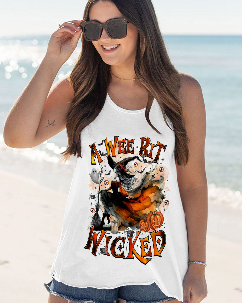 A WEE BIT WICKED HALLOWEEN ALL OVER PRINT - TLTR2207252