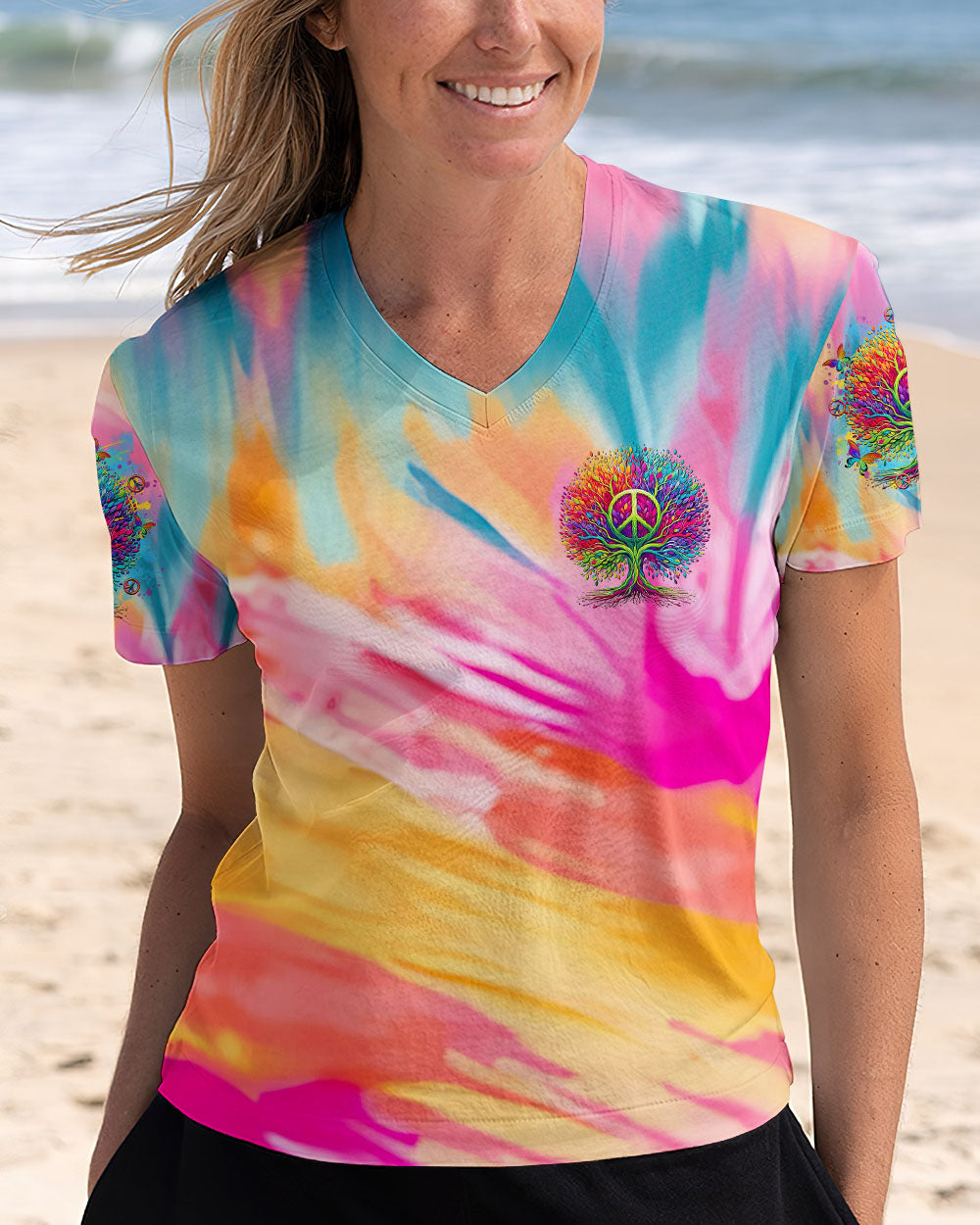 PEACE Y'ALL TREE OF LIFE ALL OVER PRINT - TLTR2309244