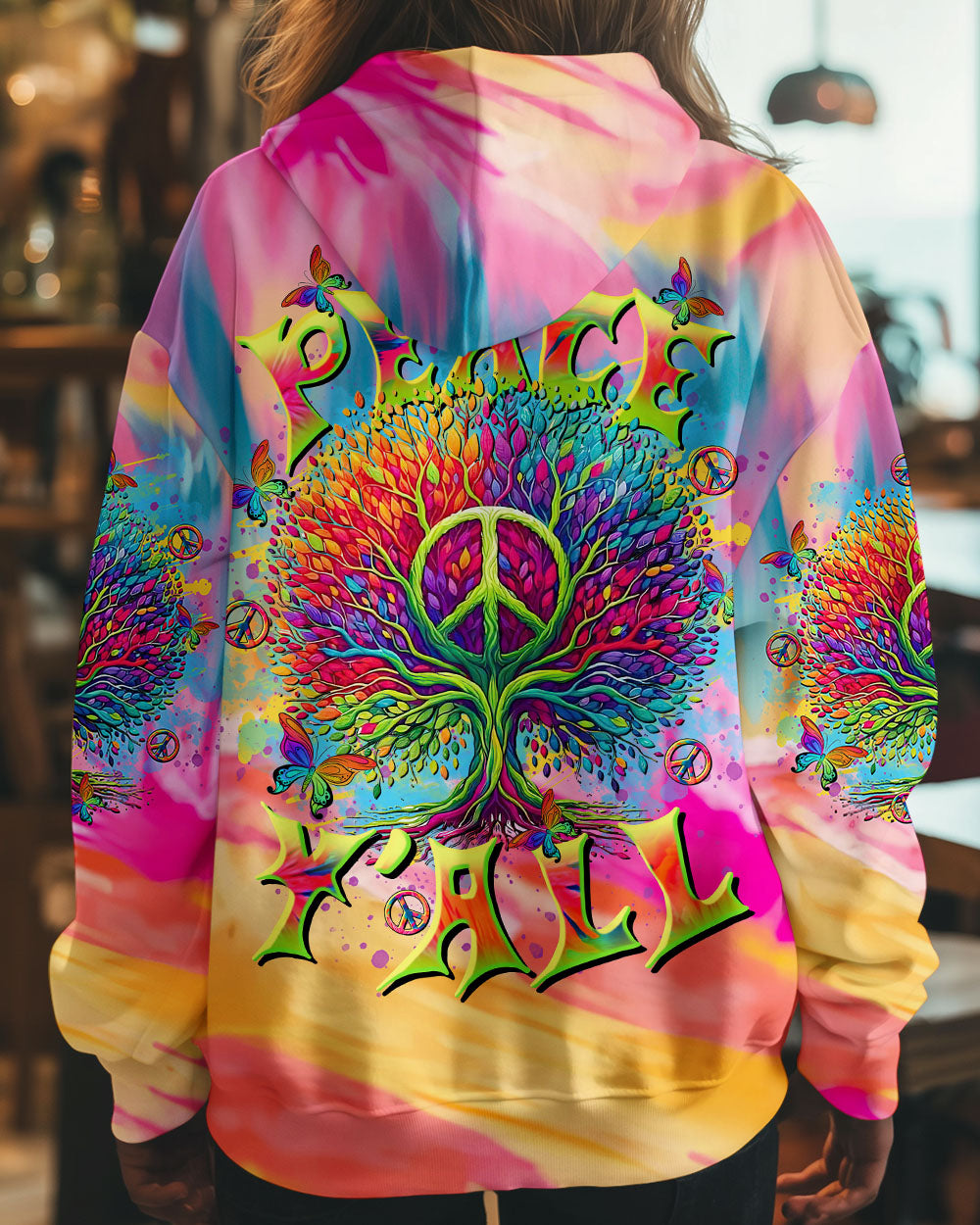 PEACE Y'ALL TREE OF LIFE ALL OVER PRINT - TLTR2309244
