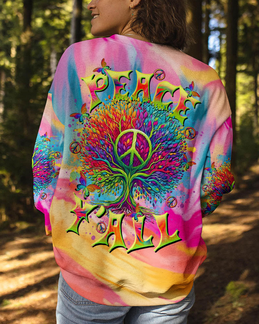 PEACE Y'ALL TREE OF LIFE ALL OVER PRINT - TLTR2309244