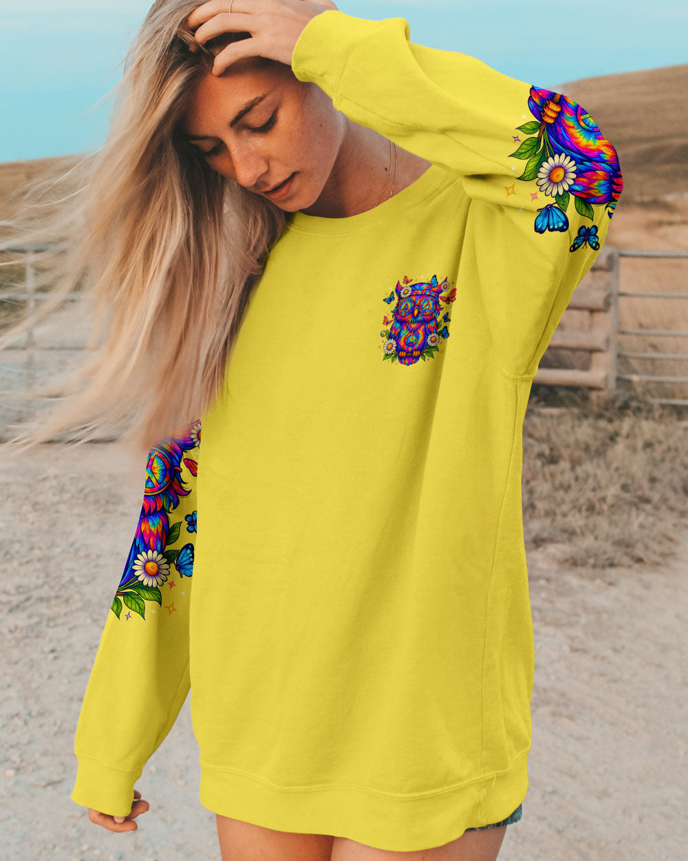 EVERY LITTLE THING IS GONNA BE OWL RIGHT ALL OVER PRINT -  TLTR2406254