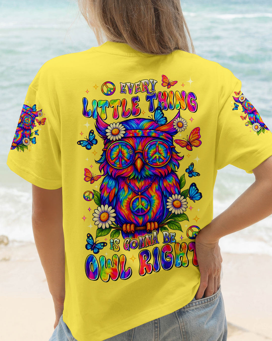 EVERY LITTLE THING IS GONNA BE OWL RIGHT ALL OVER PRINT -  TLTR2406254
