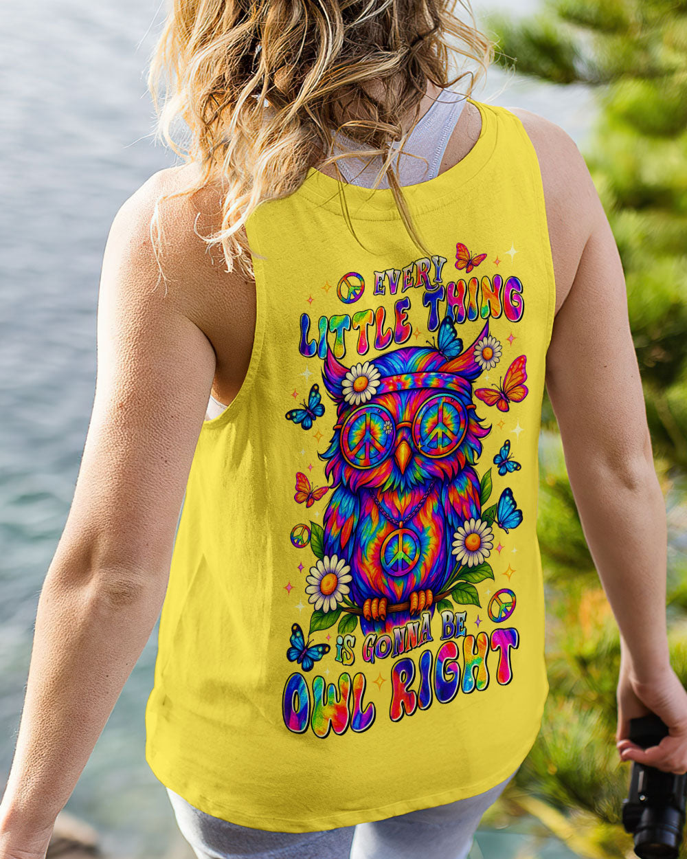 EVERY LITTLE THING IS GONNA BE OWL RIGHT ALL OVER PRINT -  TLTR2406254