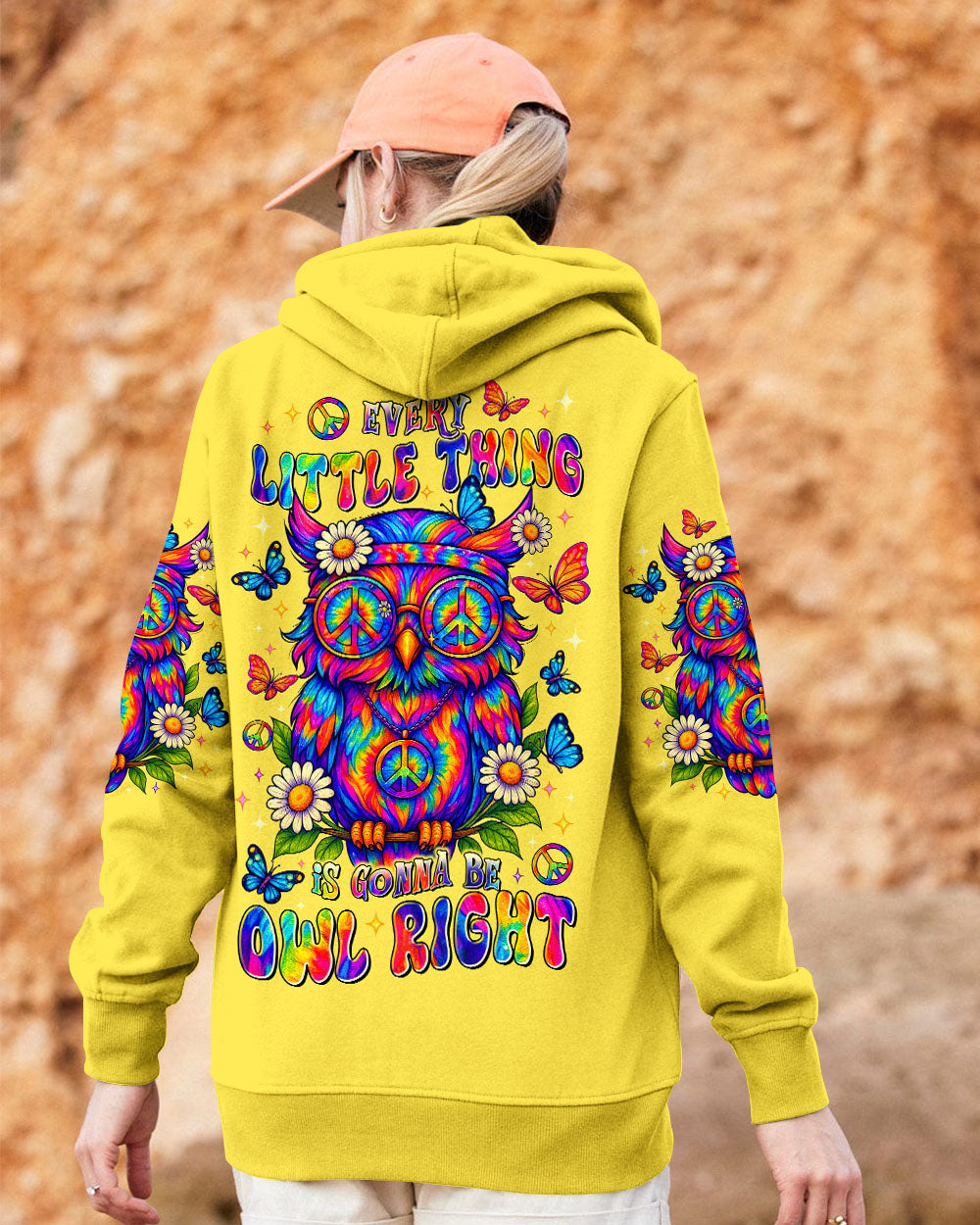 EVERY LITTLE THING IS GONNA BE OWL RIGHT ALL OVER PRINT -  TLTR2406254