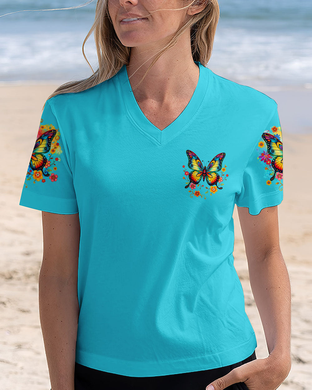 JUST BREATHE BUTTERFLY ALL OVER PRINT - TLTR2503253