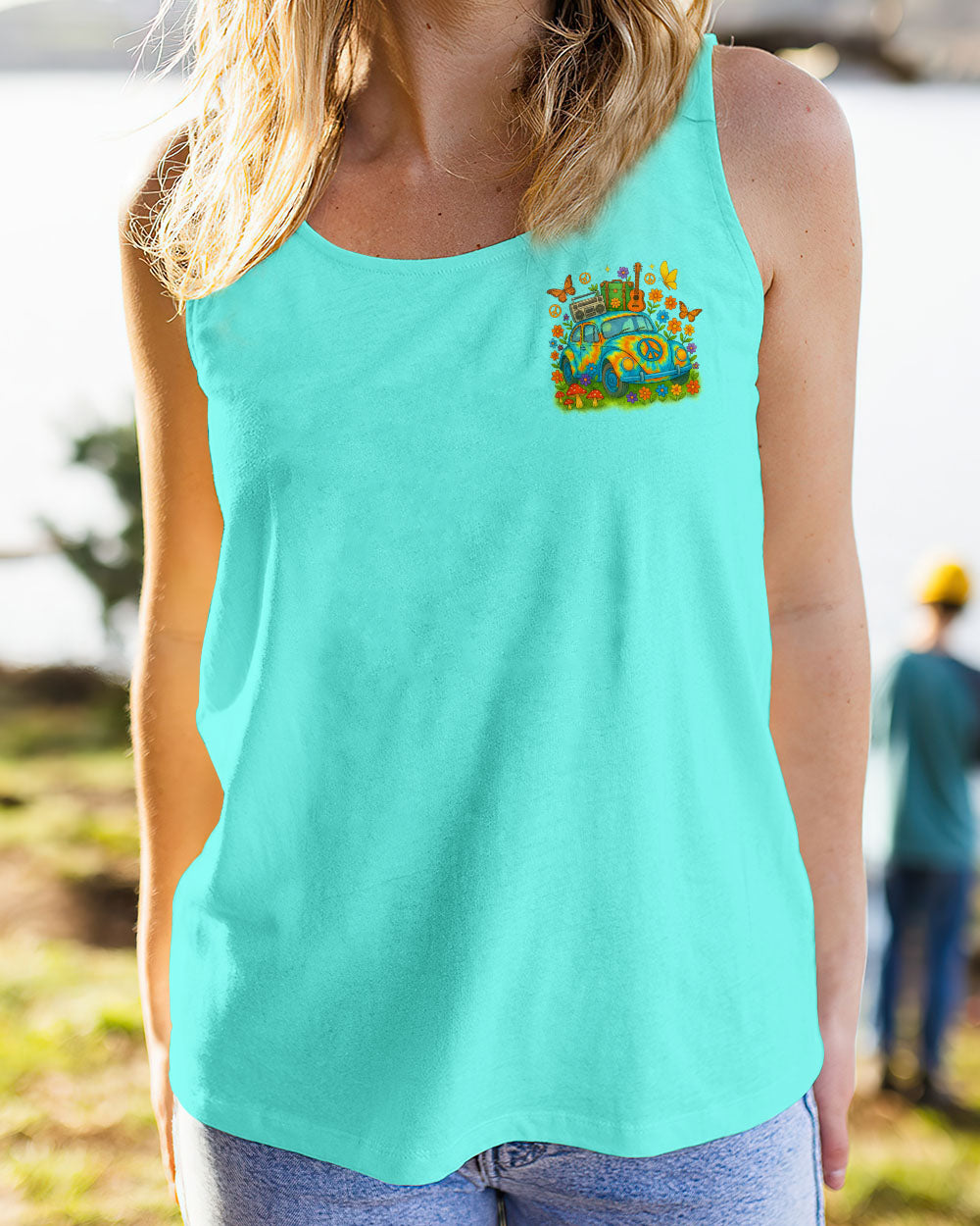 JUST A GIRL WITH A GYPSY SOUL CAR TIE DYE ALL OVER PRINT - TLTR2504251