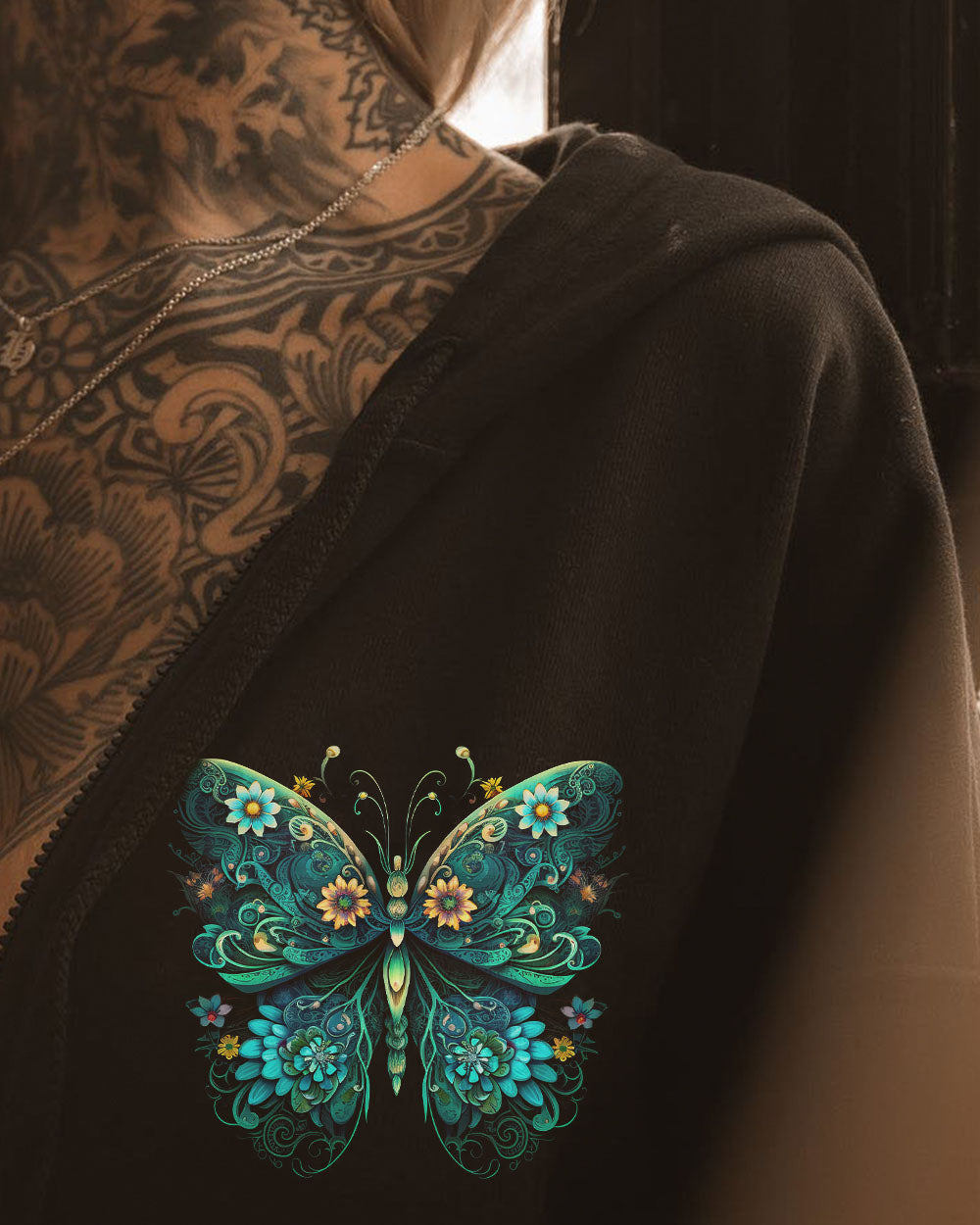 NEVER LOSE HOPE BUTTERFLY ALL OVER PRINT - TLTR2505231