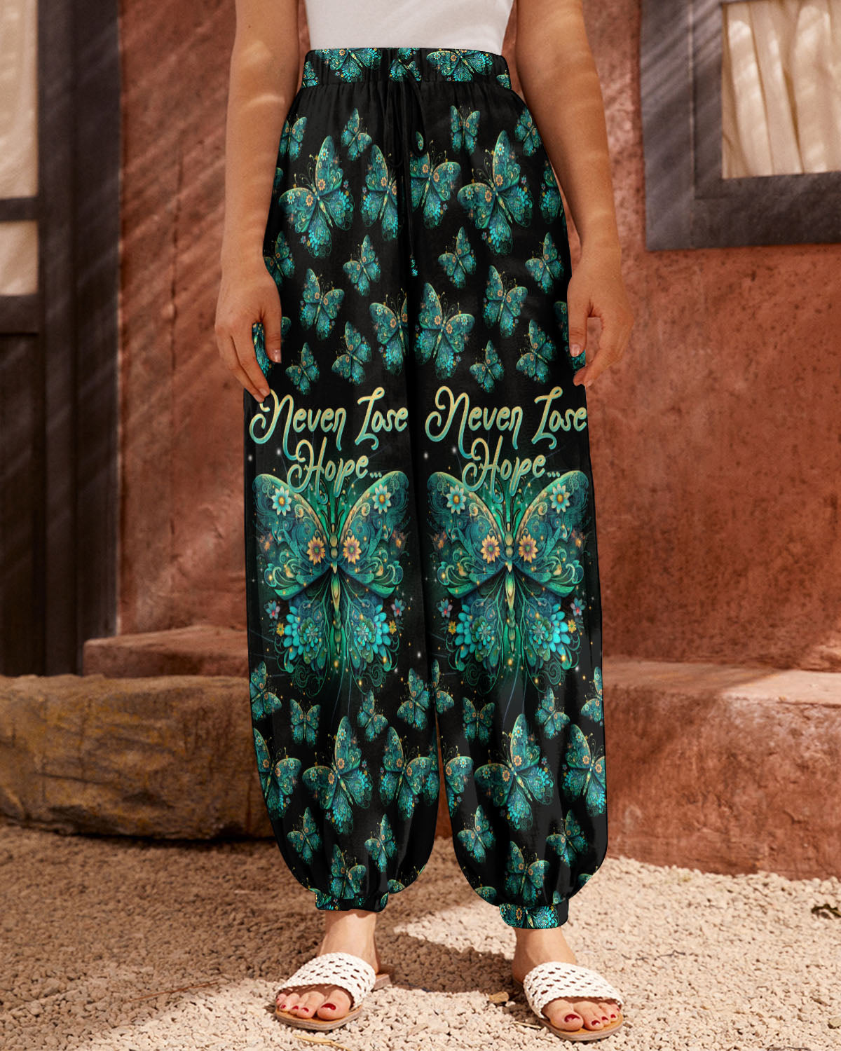 NEVER LOSE HOPE BUTTERFLY ALL OVER PRINT - TLTR2505231