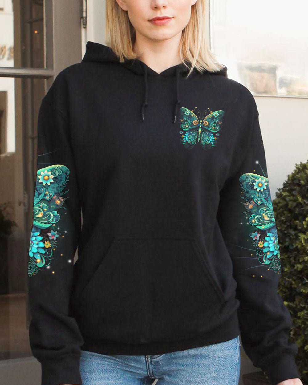NEVER LOSE HOPE BUTTERFLY ALL OVER PRINT - TLTR2505231