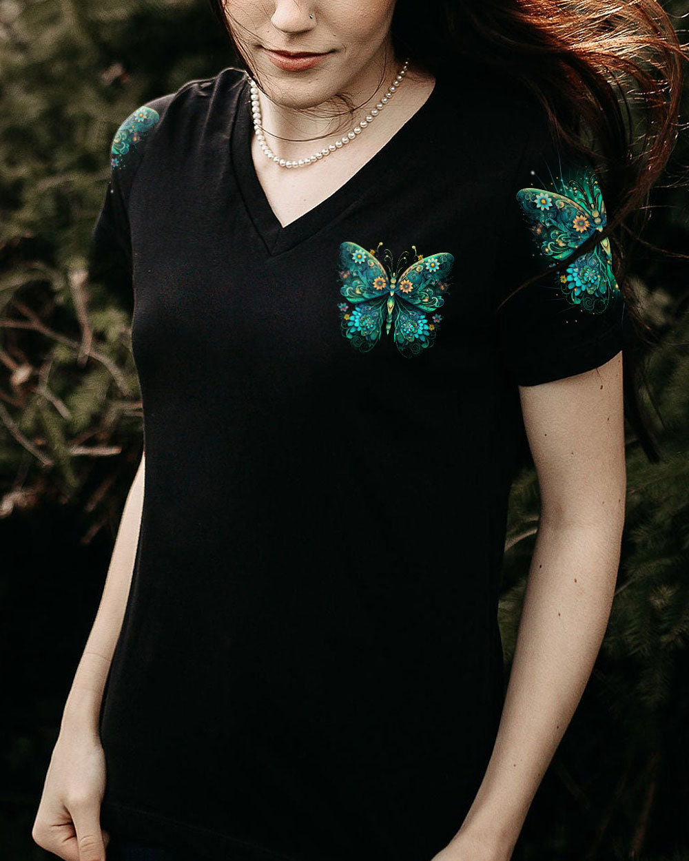 NEVER LOSE HOPE BUTTERFLY ALL OVER PRINT - TLTR2505231