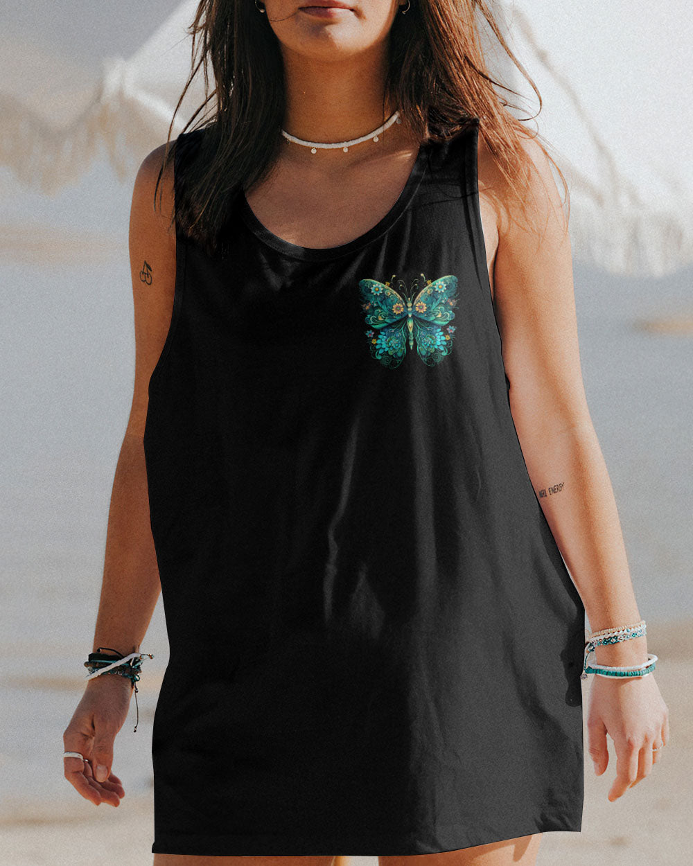 NEVER LOSE HOPE BUTTERFLY ALL OVER PRINT - TLTR2505231