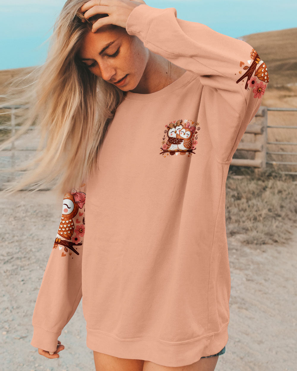GOOD TIMES CRAZY FRIEND OWL ALL OVER PRINT -  TLTR2606252