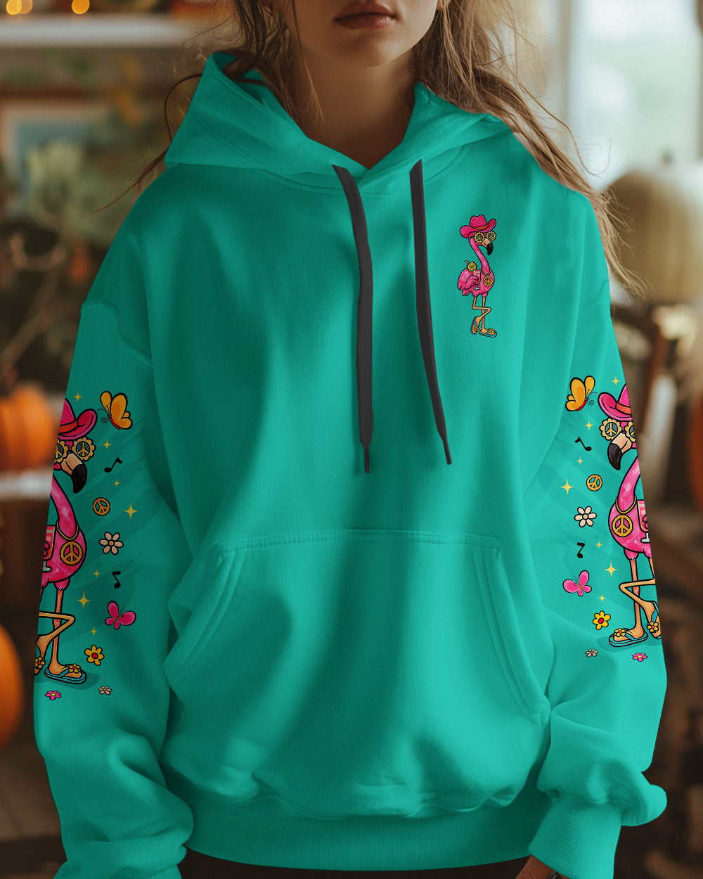 I'M JUST FANCY FLAMINGO ALL OVER PRINT   - TLTR2705251
